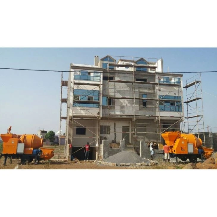 concrete mixer and pump(001)