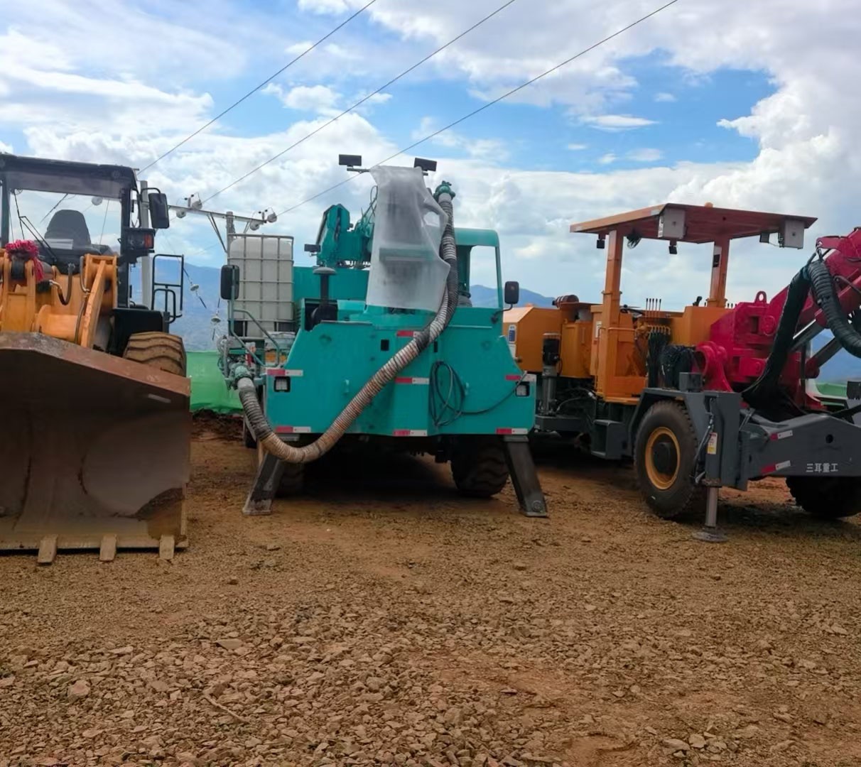 Wet spraying machine construction waiting for the materials will seriously affect the efficiency 3 Wet spraying machine construction waiting for the materials will seriously affect the efficiency 3